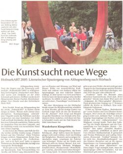 Friedberger Allgemeine: Die Kunst sucht neue Wege